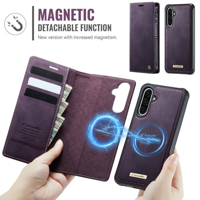 Caseme - CASEME C49 Magnetiskt Fodral för Samsung Galaxy A17 5G - Lila
