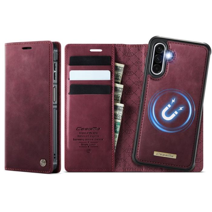 Caseme - CASEME C49 Magnetiskt Fodral för Samsung Galaxy A17 5G - Röd