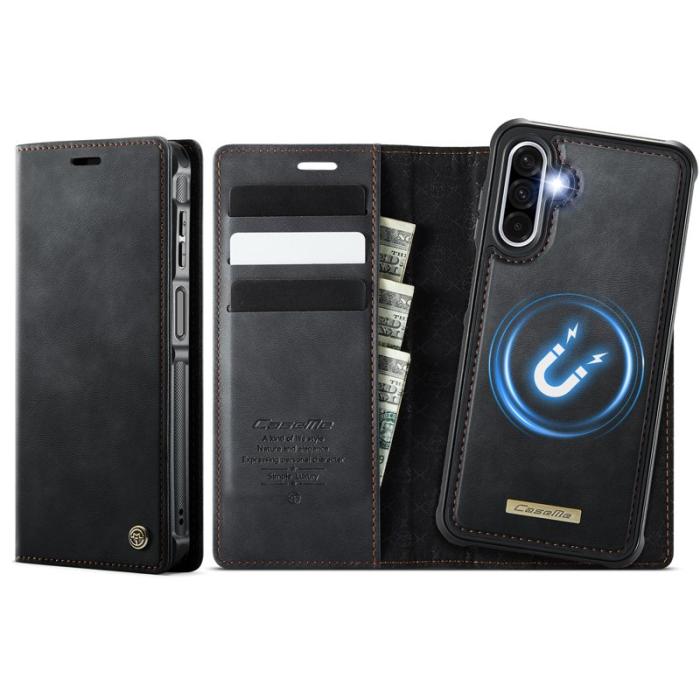Caseme - CASEME C49 Magnetiskt Fodral för Samsung Galaxy A17 5G - Svart