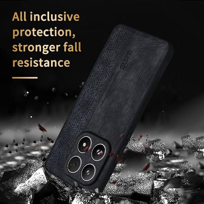 AZNS - AZNS Xiaomi 17 Fodral Skyddande KonstLäder - Svart