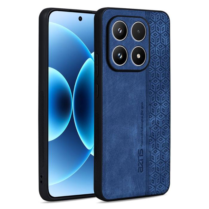 AZNS - AZNS Xiaomi 17 Fodral Skyddande KonstLäder TPU - Blå