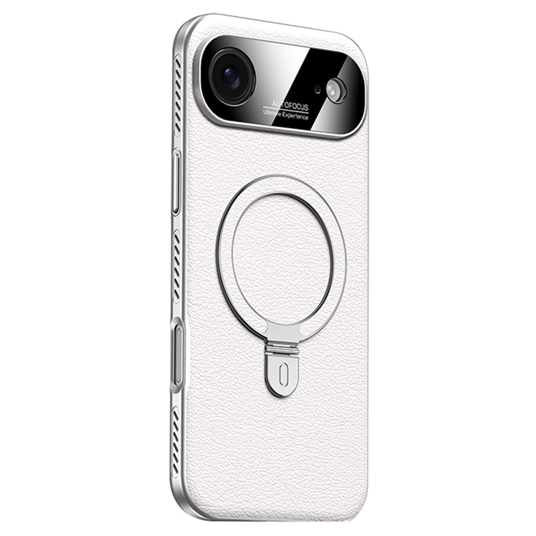 iPhone Air Mobilskal MagSafe Kickstand Electroplated Cooling - Vit (Vit) | 2353 | AlltMobil