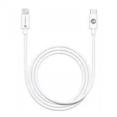 Forcell - Forcell USB-C till Lightning kabel PD 20W 1m - Vit