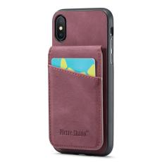 FIERRE SHANN - FIERRE SHANN iPhone XS Max Fodral KonstL&auml;der - R&ouml;d