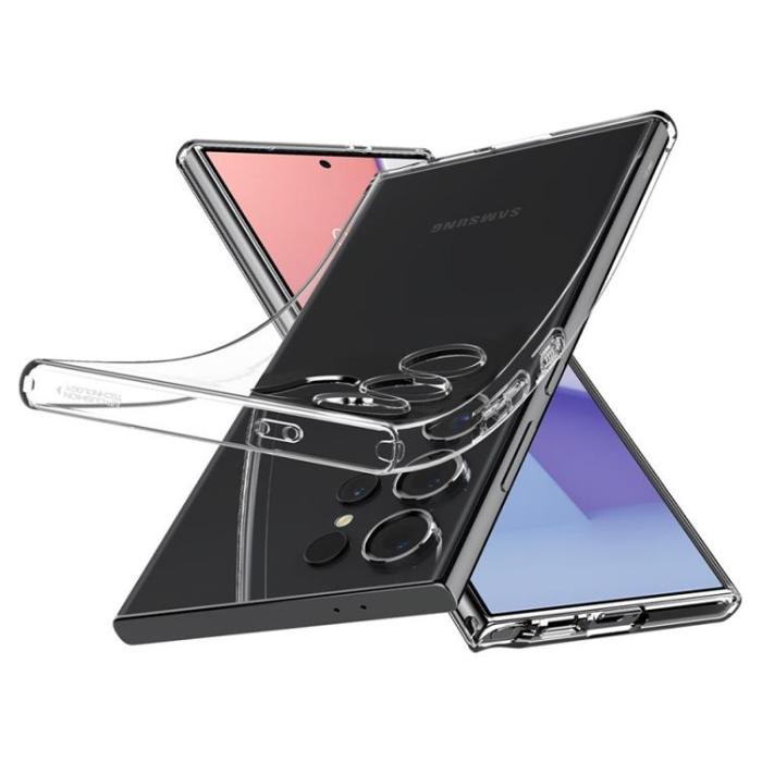 Spigen - Spigen Galaxy S24 Ultra Mobilskal Liquid Crystal - Clear