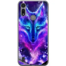 Gustaf - Mobilskal till Motorola Moto E6i med Neon Varg