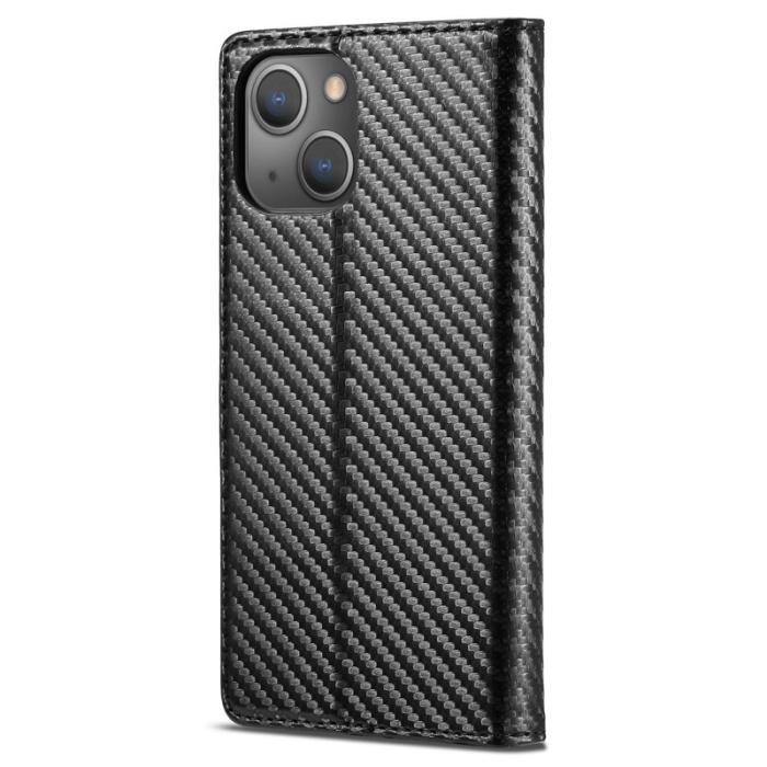 LC.imeeke - LC.IMEEKE iPhone 14 Plus Plånboksfodral Konstläder - Vertikal Rand