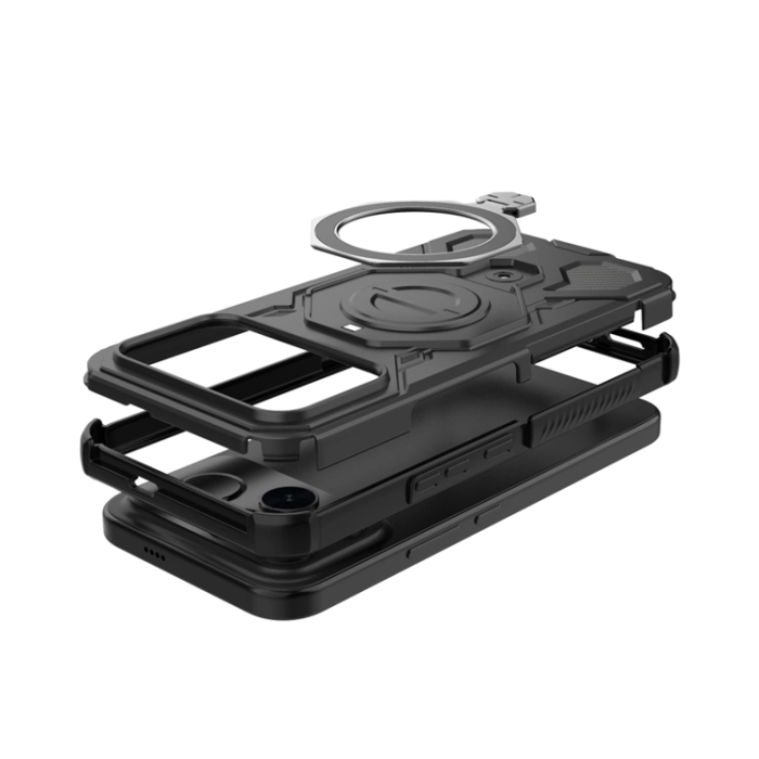 Tech-Protect - Tech-Protect Mobilskal för Xiaomi Poco F8 Ultra MagSafe Tacticstand - Matt Svart