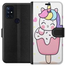 iSecrets - Plånboksfodral till OnePlus Nord N10 5G med Glad enhörning