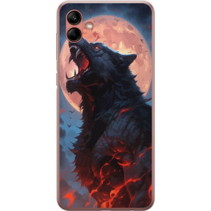 iSecrets - Mobilskal till Samsung Galaxy A04 med Ylande varg