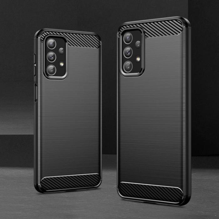 UTGATT1 - Carbon TPU Skal Galaxy M23 5G - Svart