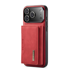 DG.MING - DG.MING iPhone 17 Pro Mobilskal Korthållare Detachable - Röd