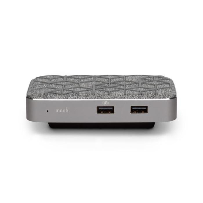 Moshi - Moshi Symbus Q USB-C-Hubb Med Qi-Laddning