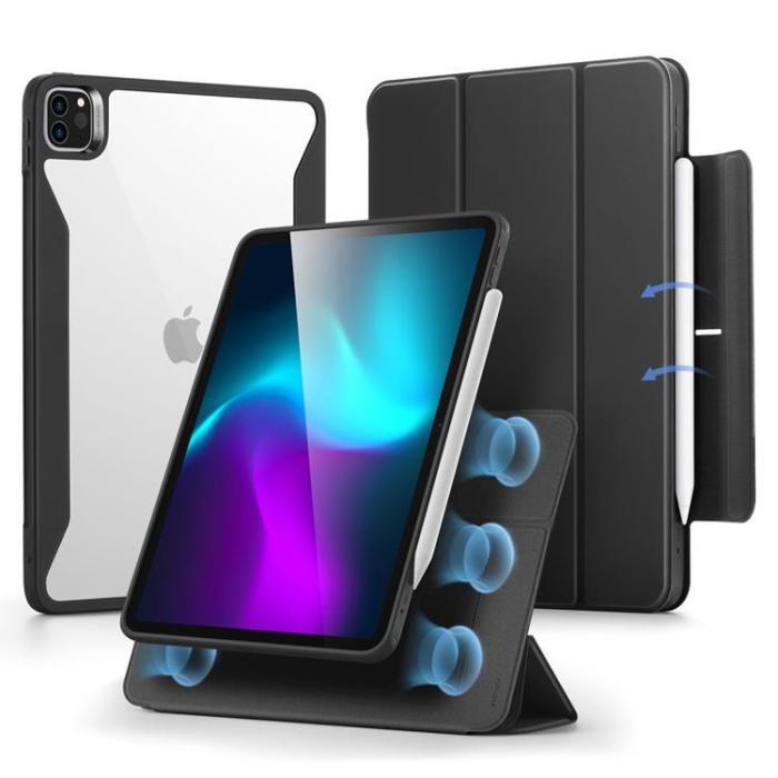 UTGATT - ESR iPad Pro 11 (2024) Fodral Rebound Hybrid - Svart