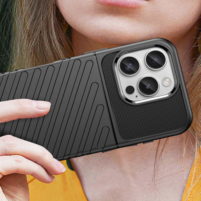 A-One Brand - iPhone 16e Mobilskal Thunder Armored - Svart