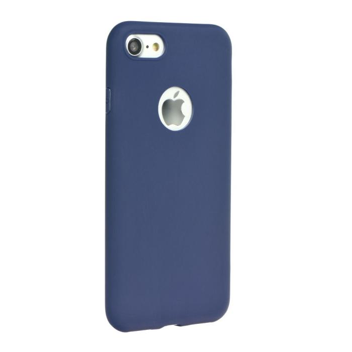 Forcell - iPhone 11 Skal Forcell Soft Mjukplast Mörk- Blå