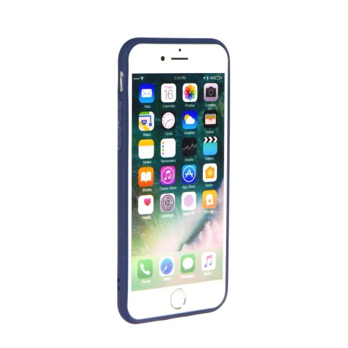 Forcell - iPhone 11 Skal Forcell Soft Mjukplast Mörk- Blå