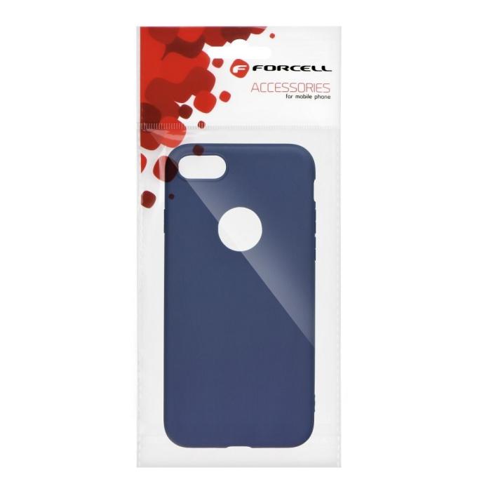 Forcell - iPhone 11 Skal Forcell Soft Mjukplast Mörk- Blå