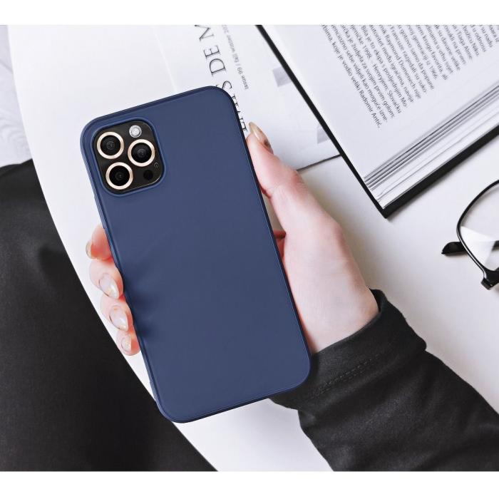 Forcell - iPhone 11 Skal Forcell Soft Mjukplast Mörk- Blå