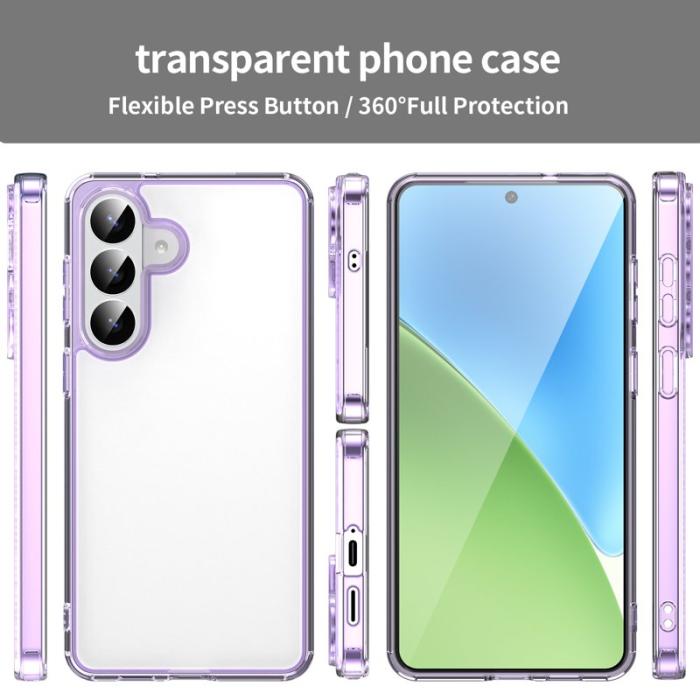 OEM - Mobilskal till Samsung Galaxy S26 Plus TPU + Akryl Baksida Anti-Gulning - Lila