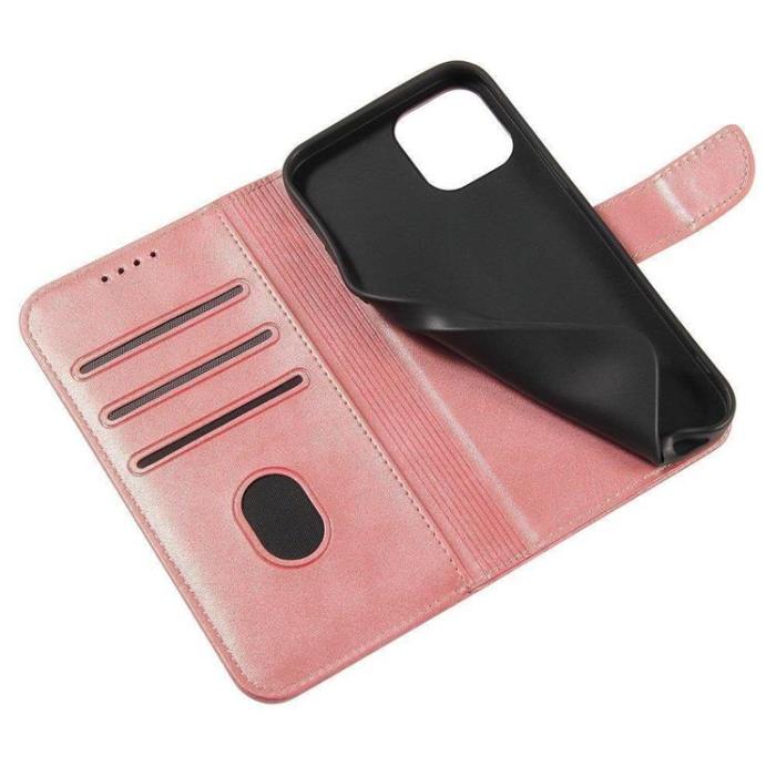 OEM - Galaxy A73 Plånboksfodral Magnet Elegant - Rosa