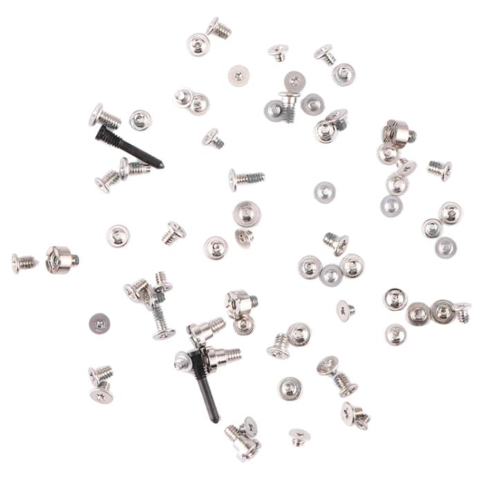 SpareParts - iPhone 11 Komplett Skruvset - Svart