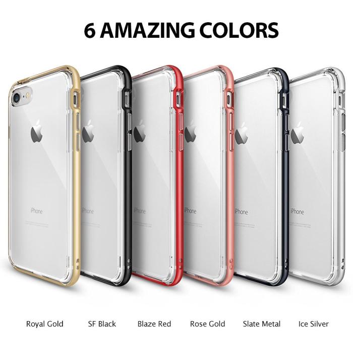 Rearth - Ringke Frame Skal till Apple iPhone 7/8/SE 2020 - Gold