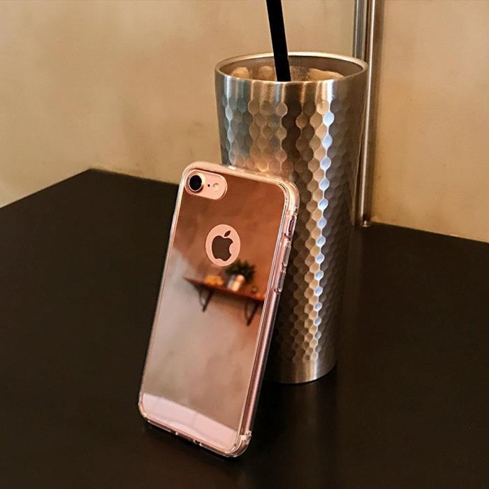 Rearth - RINGKE Fusion Mirror skal till iPhone 7/8/SE 2020 - Gold