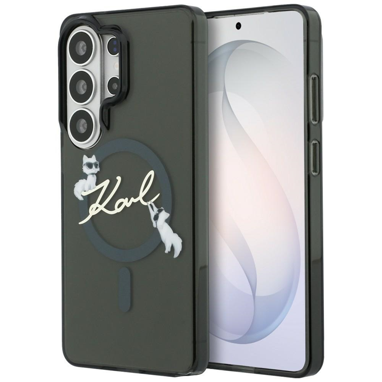 Karl Lagerfeld Mobilskal För Galaxy S26 Ultra MagSafe IML KC Script - Svart | 2353 | AlltMobil