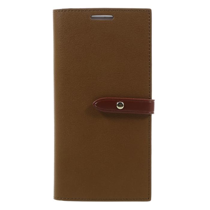 Mercury - Mercury Romance Plånboksfodral till Samsung Galaxy S7 Edge - Brun