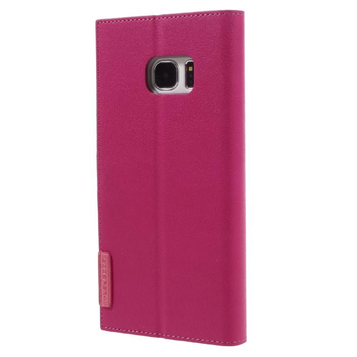 Mercury - Mercury Romance Plånboksfodral till Samsung Galaxy S7 Edge - Magenta