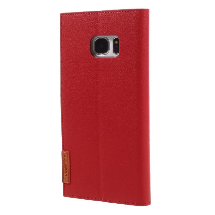 Mercury - Mercury Romance Plånboksfodral till Samsung Galaxy S7 Edge - Röd