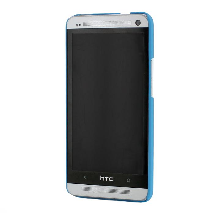 UTGATT5 - Baksidesskal till HTC One (M7) (Ljusblå)
