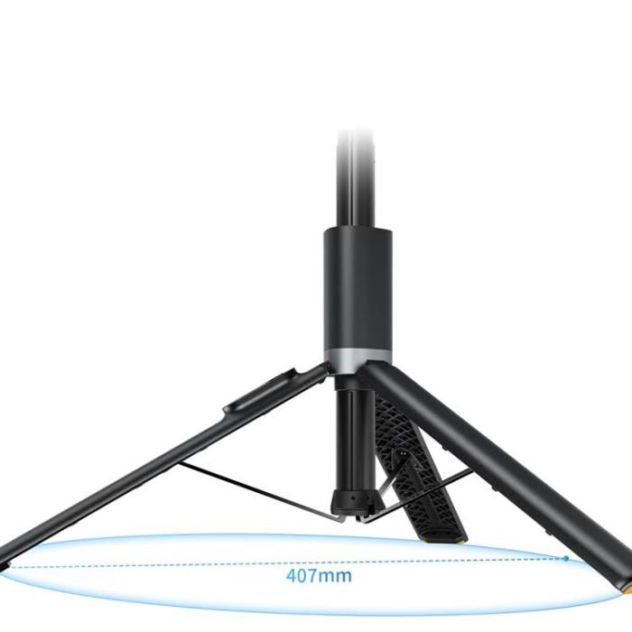 Tech-Protect - Tech-Protect Selfie Stick Tripod Bluetooth LOS8 - Svart
