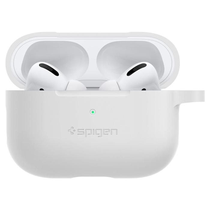 Spigen - SPIGEN Silicone Fit Airpods Pro 1/2 - Vit