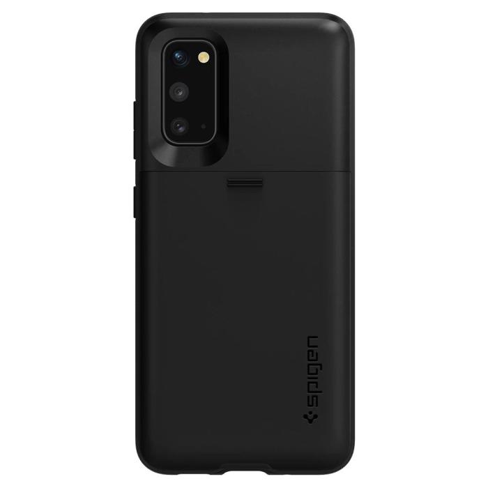 UTGATT5 - SPIGEN Slim Armor Cs Galaxy S20 Black