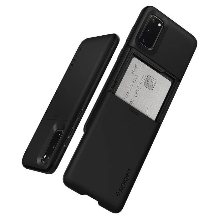 UTGATT5 - SPIGEN Slim Armor Cs Galaxy S20 Black