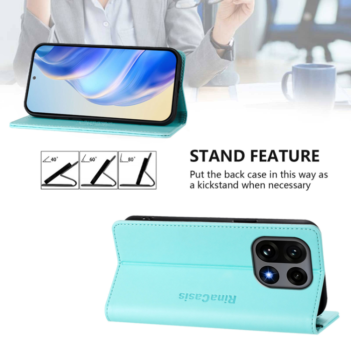 A-One Brand - OnePlus 15 Plånboksfodral Rinacasis RFID-Skydd Konstläder