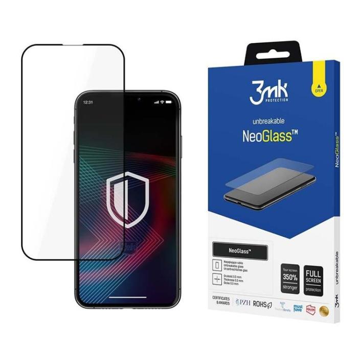 3MK - 3MK iPhone 14 Pro Max HybridGlas Skärmskydd NeoGlass