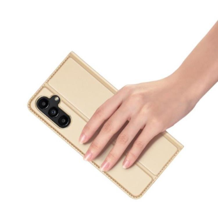 Dux Ducis - Dux Ducis Galaxy A24 4G Plånboksfodral Skin Pro - Guld