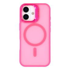 A-One Brand - iPhone 17 Mobilskal MagSafe Lins Kickstand - Rosé