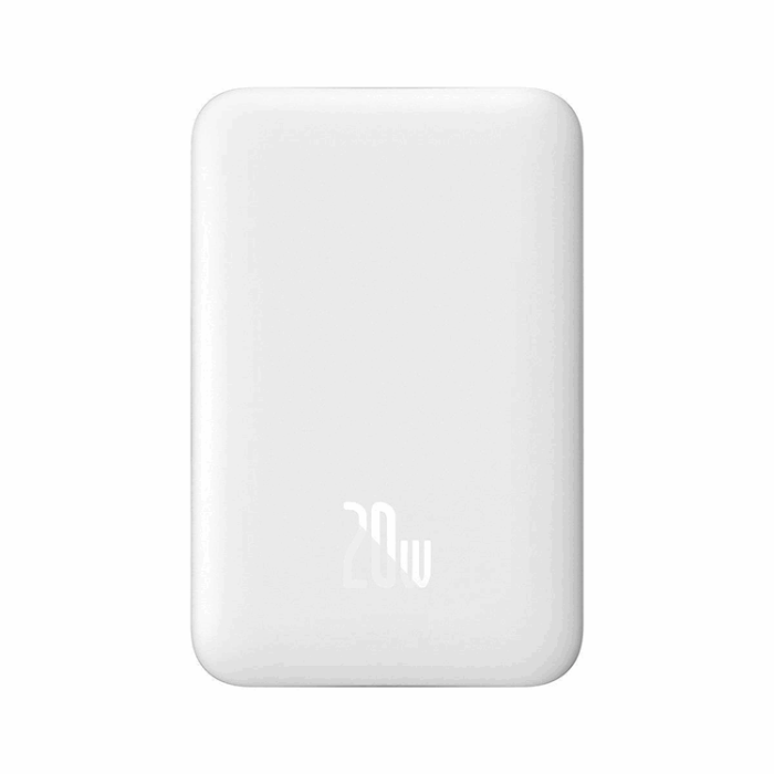 BASEUS - Baseus Magsafe Mini Powerbank 10000mAh USB-C PD 20W - Vit