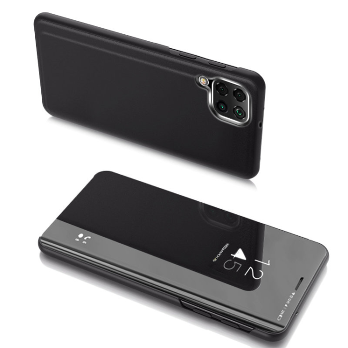 OEM - Galaxy A22 4G Mobilfodral Clear View - Svart