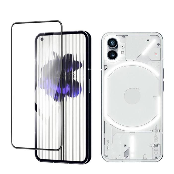 A-One Brand - [1-PACK] Härdat Glas Skärmskydd Nothing Phone 1 - Svart