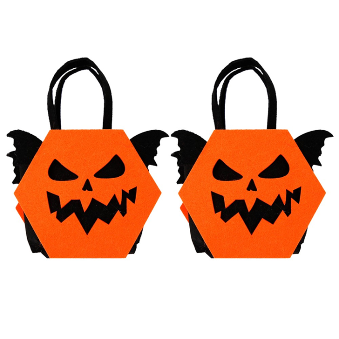 OEM - 2Pcs Halloween Godispåsar Festtillbehör Tygpåsar - Djävul och Vinge