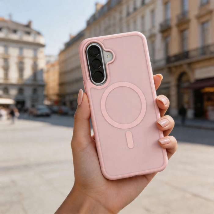 Tech-Protect - Tech-Protect Mobilskal För Galaxy A37 5G Magsafe Magmat - Matte Rosa