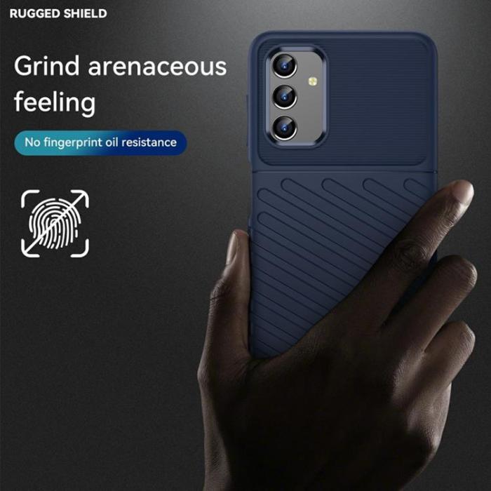 OEM - Thunder Twill Skal Galaxy A13 4G - Blå