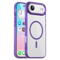 A-One Brand - iPhone Air Mobilskal MagSafe TPU+PC - Transparent Lila