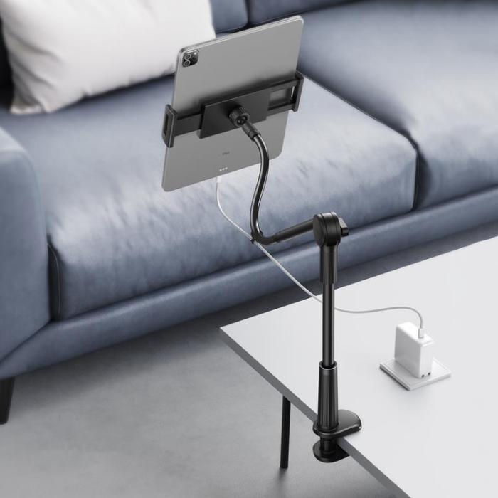 UTGATT5 - Ugreen Universal Hållare Stativ telefon Tablet Stativ Flexibel Arm - Svart