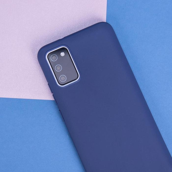 OEM - Mörkblå Matt TPU-skal iPhone 7/8/SE 2020/2022
